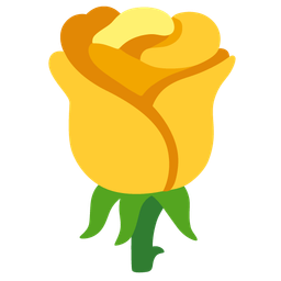 yellow heart and rose