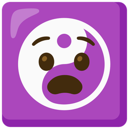 yin yang and anguished face