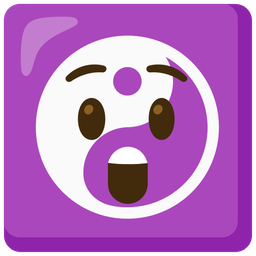 yin yang and astonished face