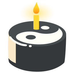 yin yang and birthday cake