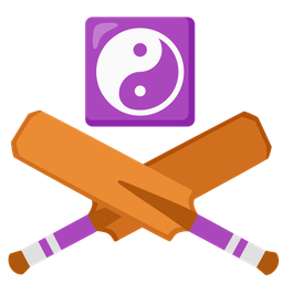 yin yang and cricket game