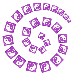 yin yang and cyclone