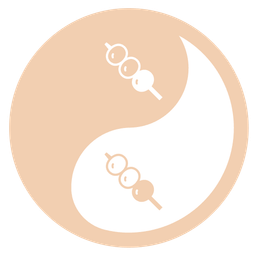 yin yang and dango