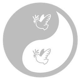 yin yang and dove