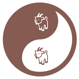 yin yang and goat