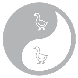 yin yang and goose