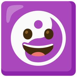 Yin yang and Grinning face