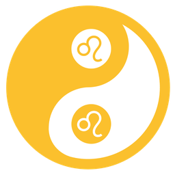 yin yang and Leo