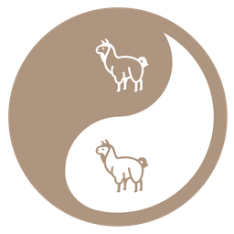 yin yang and llama