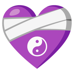 yin yang and mending heart