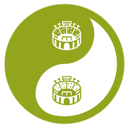 yin yang and stadium
