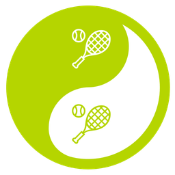 yin yang and tennis