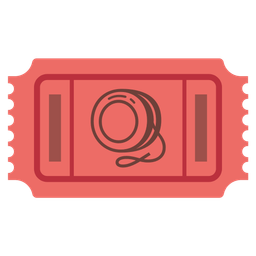 yo-yo and admission tickets