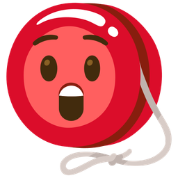 yo-yo and astonished face