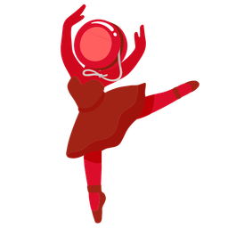 yo-yo and ballet shoes