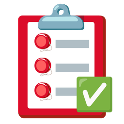 yo-yo and check mark button