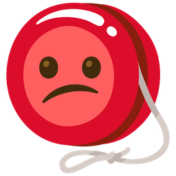 yo-yo and confused face