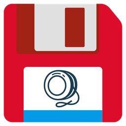 yo-yo and floppy disk