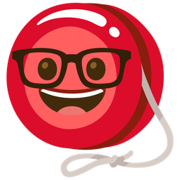 yo-yo and nerd face