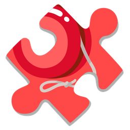 yo-yo and puzzle piece