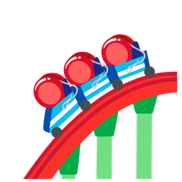 yo-yo and roller coaster