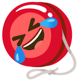 Yo-yo and Rolling on the floor laughing