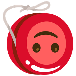 Yo-yo and Upside-down face