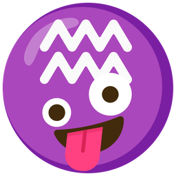 zany face and Aquarius