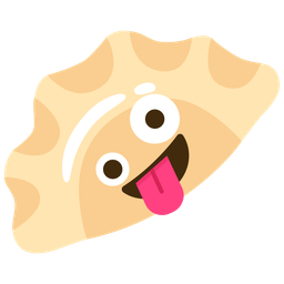 zany face and dumpling