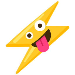 zany face and high voltage