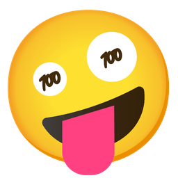 zany face and hundred points