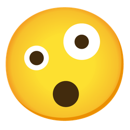 zany face and hushed face