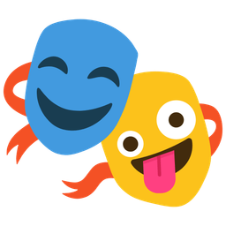 zany face and performing arts