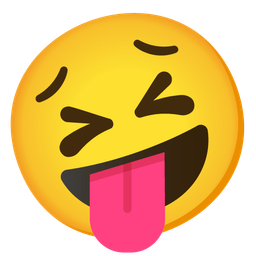 zany face and persevering face