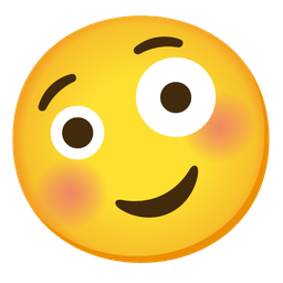 Zany face and Smiling face