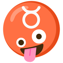 zany face and Taurus