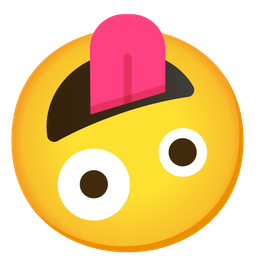 Zany face and Upside-down face