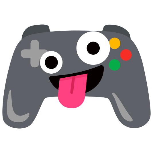 Zany face and Video game