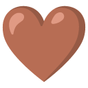 Brown heart