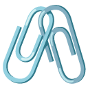 Linked paperclips