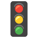 Vertical traffic light