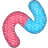 WormRedBlue
